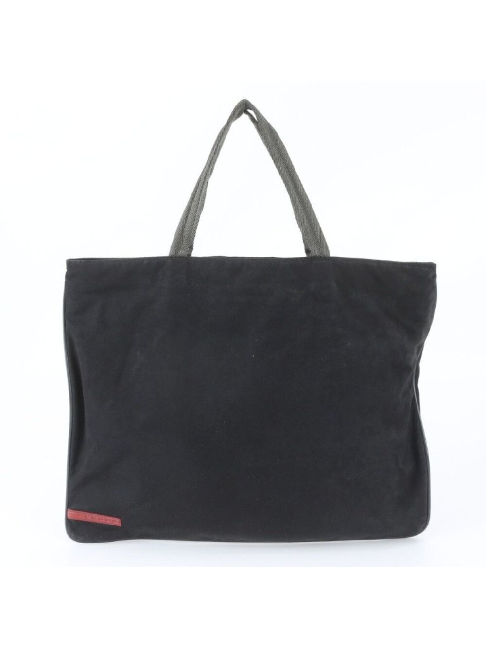 Prada Sports Tote Bag Shoulder Hand Black